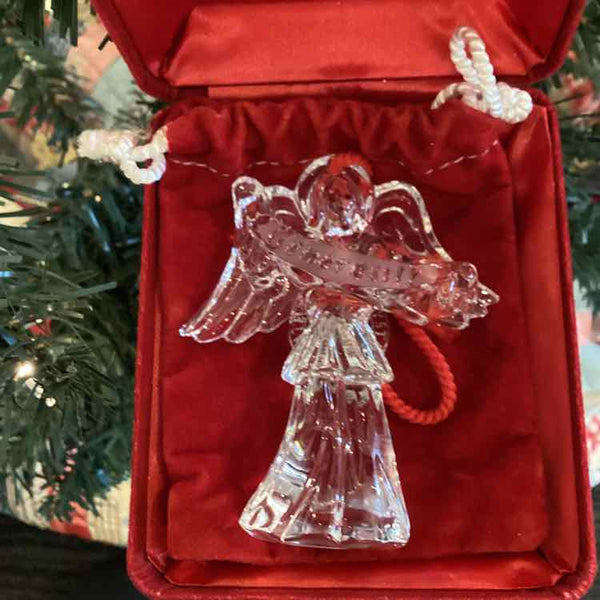 Waterford Generosity Angel Ornament w/Box