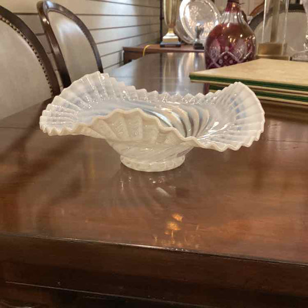 Fenton Swirl Opalescent Bowl