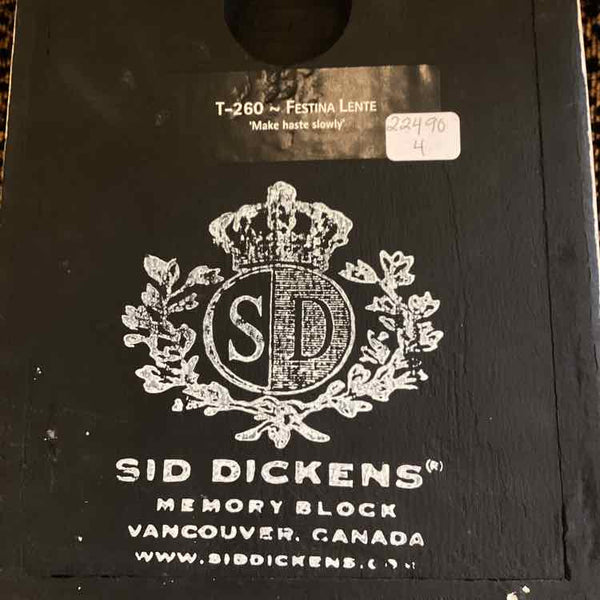 Sid Dickens Festina Lente T-260