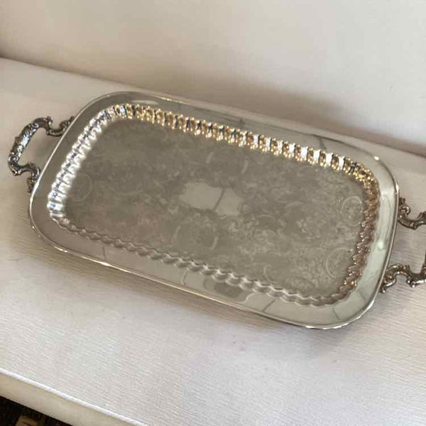 SLP Tray w Ornate Handles