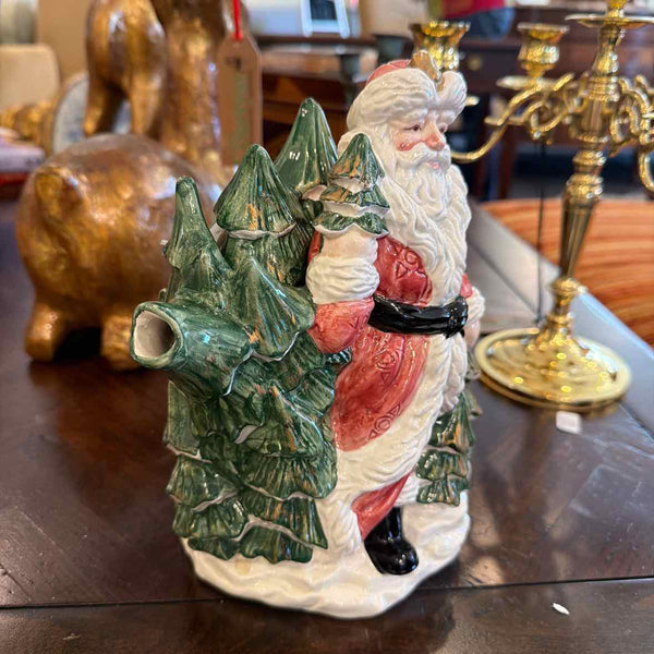 F & F Russian Santa Teapot