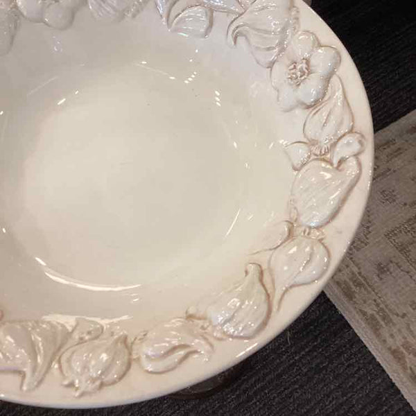 Pottery Barn Cream Bowl