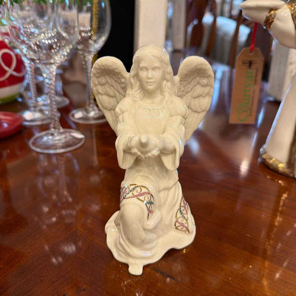 Lenox Ceramic Angel with Bird