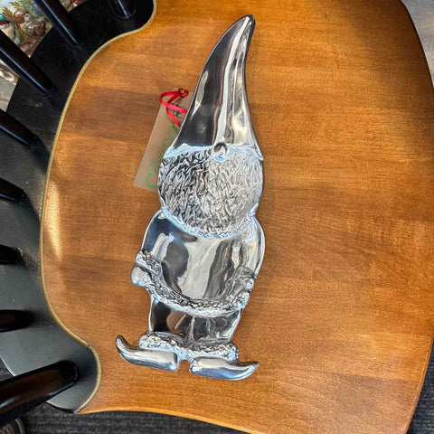 Mariposa Silver Santa Dish