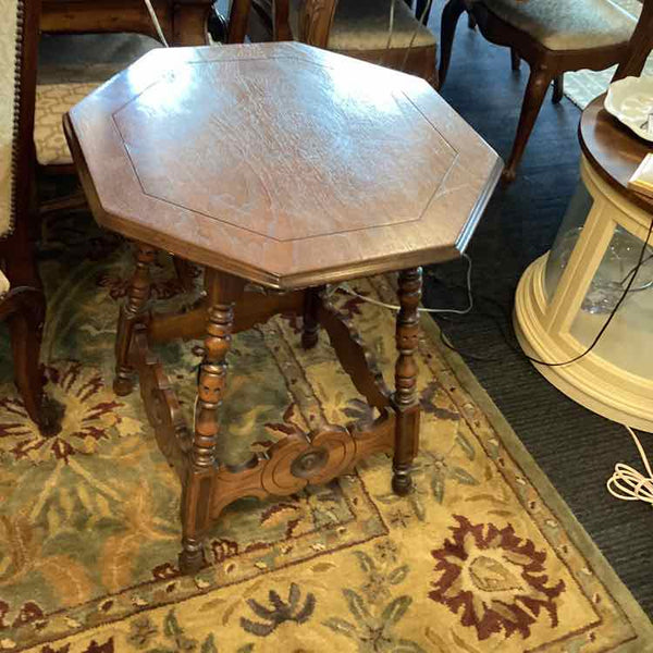 Vintage Wood Side Table