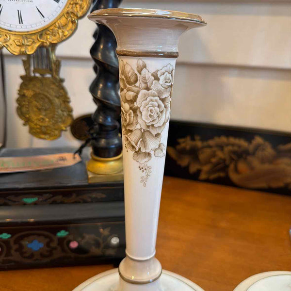 Pr. Ceramic Candlesticks