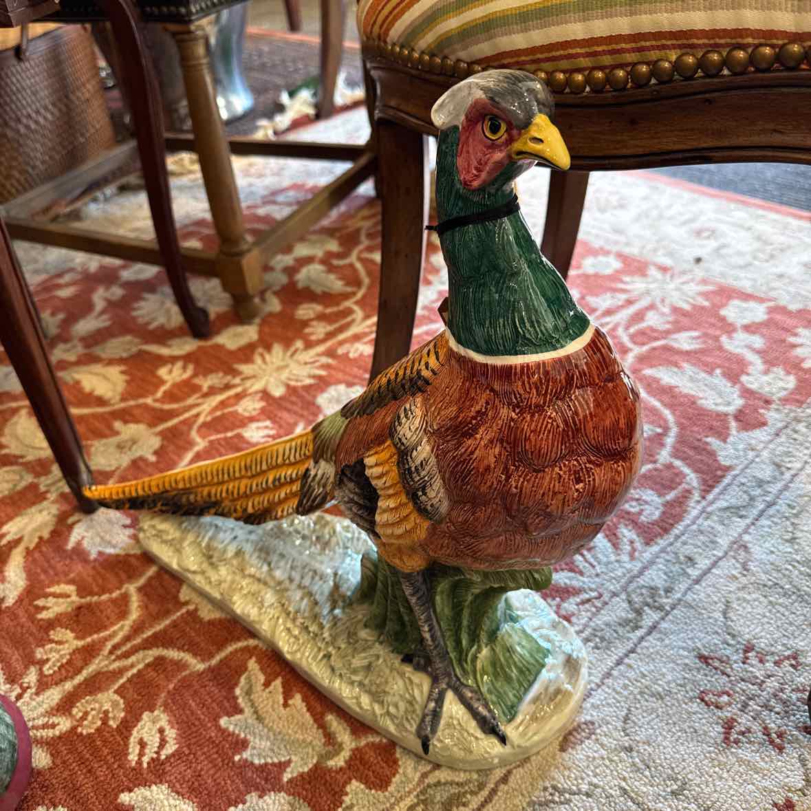 Vietri Pheasant Sculpture