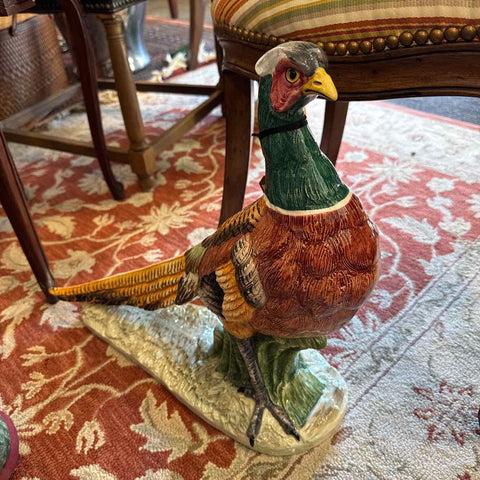 Vietri Pheasant Sculpture