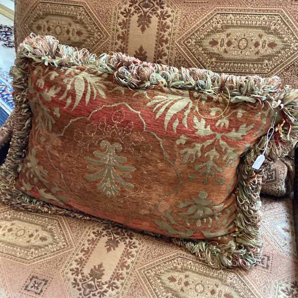 Oversized Upholstered Bergere Chair