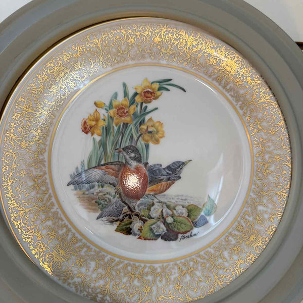 Lenox Framed Robin  Plate