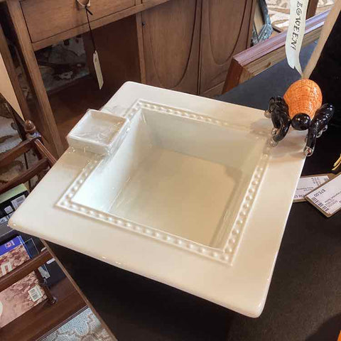 Nora Fleming Square Napkin Holder/Candy Dish
