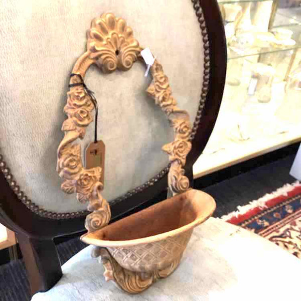 Cast Iron Wall Planter