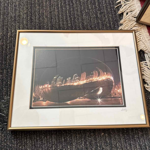 Bob King "Mirror Image" Chicago Skyline