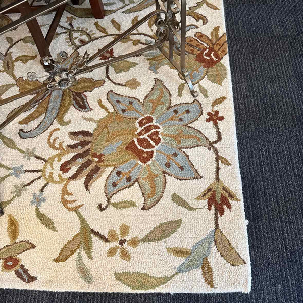 Wool Botanical Rug