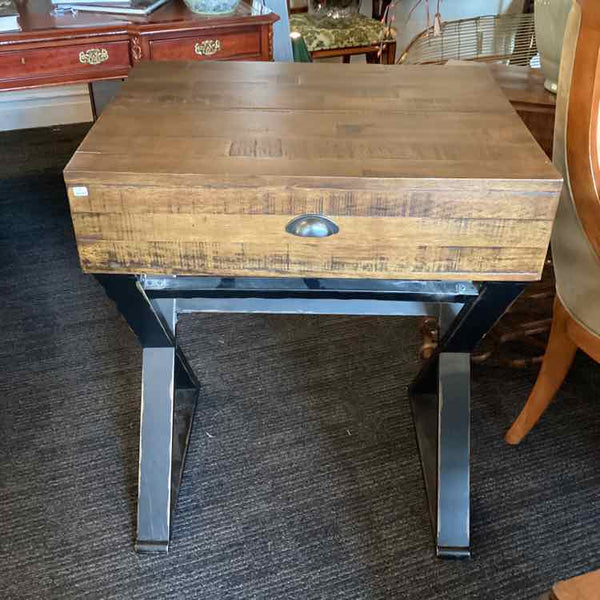 Wooden  Drop Front Secretary