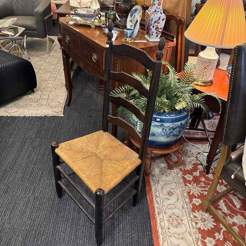 Ladder Back Rush Seat Chair