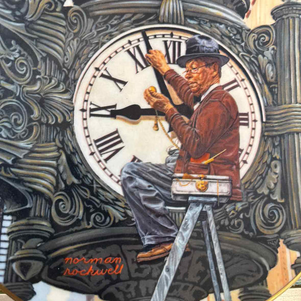 Marshall Field's/Norman Rockwell Plate