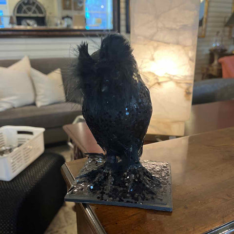 Black Feathered Owl