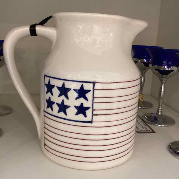 Hartstone American Flag Pitcher