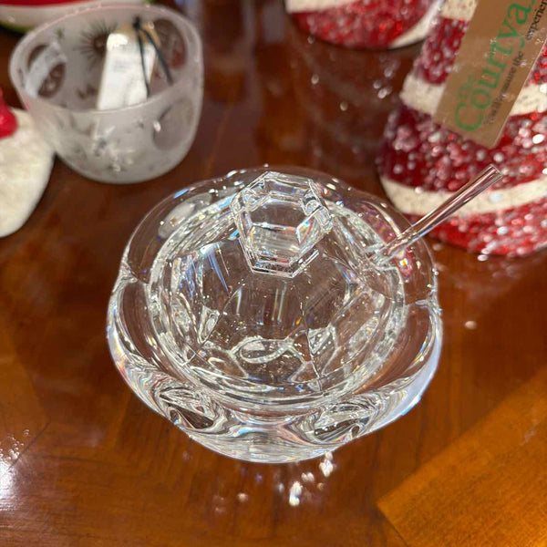 Baccarat Jam Jar with Spoon