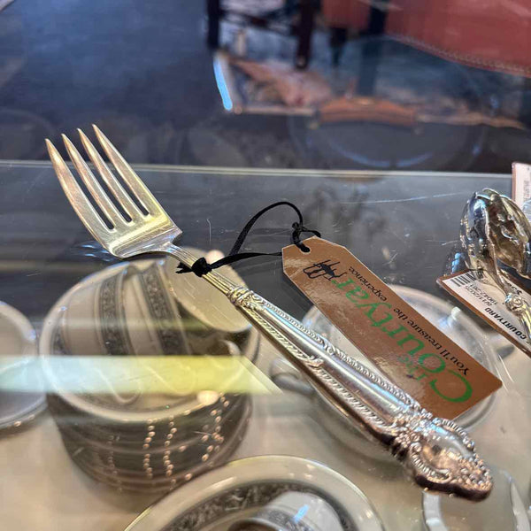 Sterling Silver Handle Serving Fork