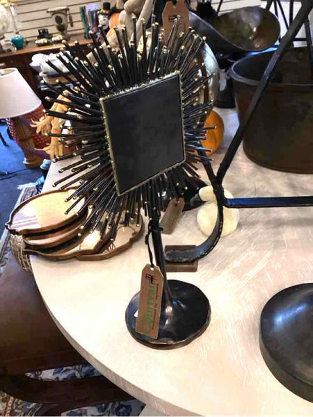 Starburst Mirror on Stand