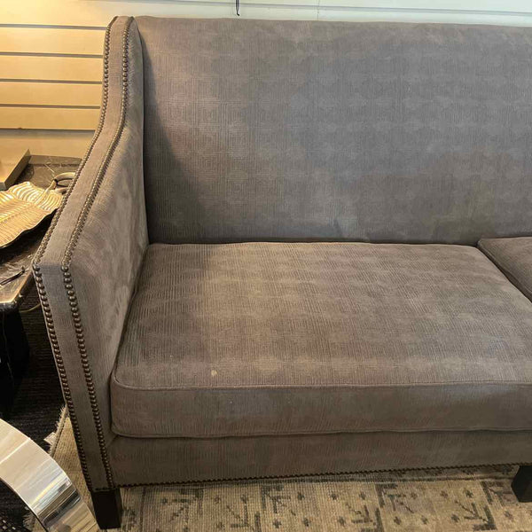 Walter E. Smith Gray Sofa