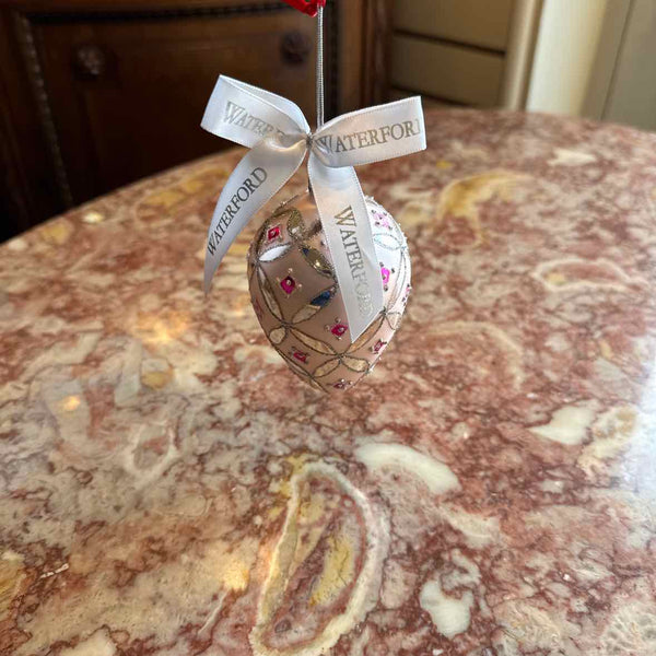 Waterford Ornament - Pink