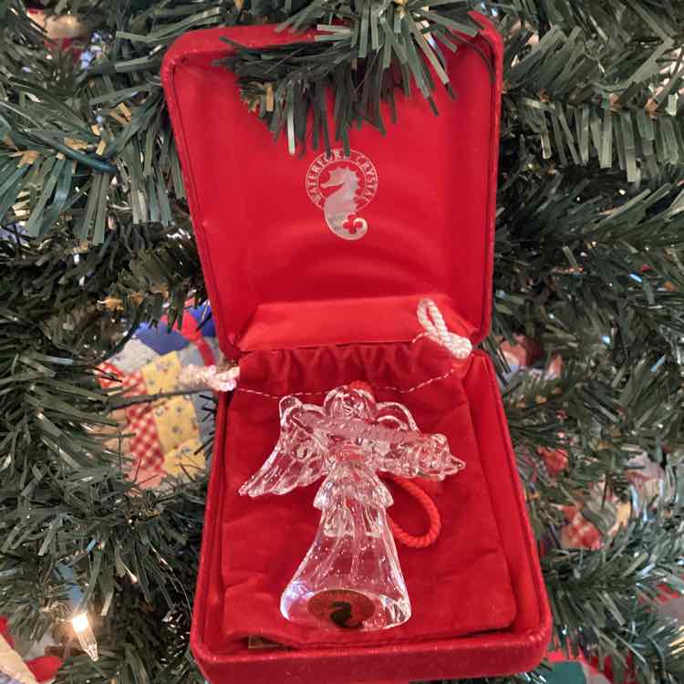 Waterford Generosity Angel Ornament w/Box