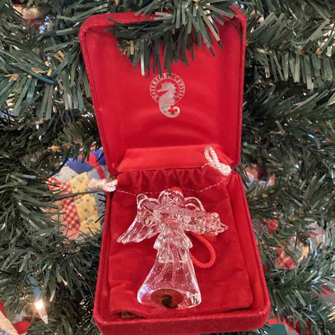 Waterford Generosity Angel Ornament w/Box
