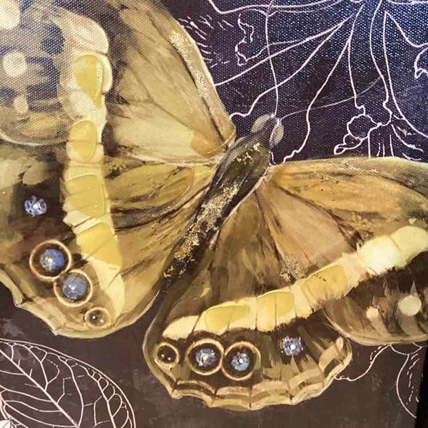 Yellow Butterfly Print