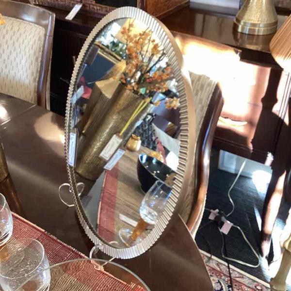 Round Gold Mirror