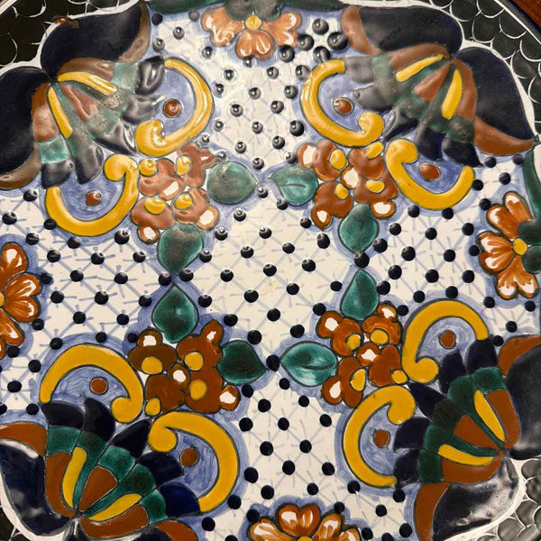 Colorful Mexican Plate