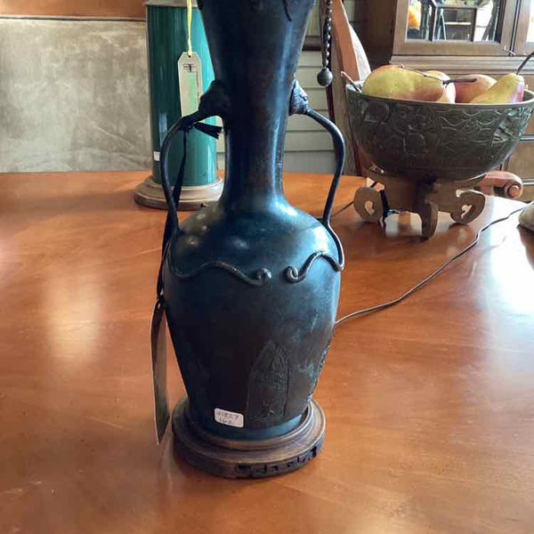 Antique Bronze Vase Lamp