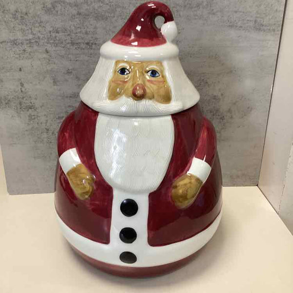 Santa Cookie Jar