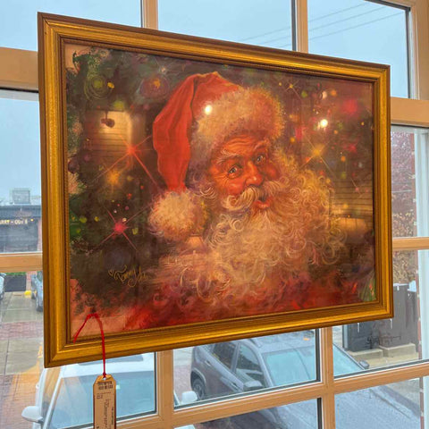 Santa Framed Art Work