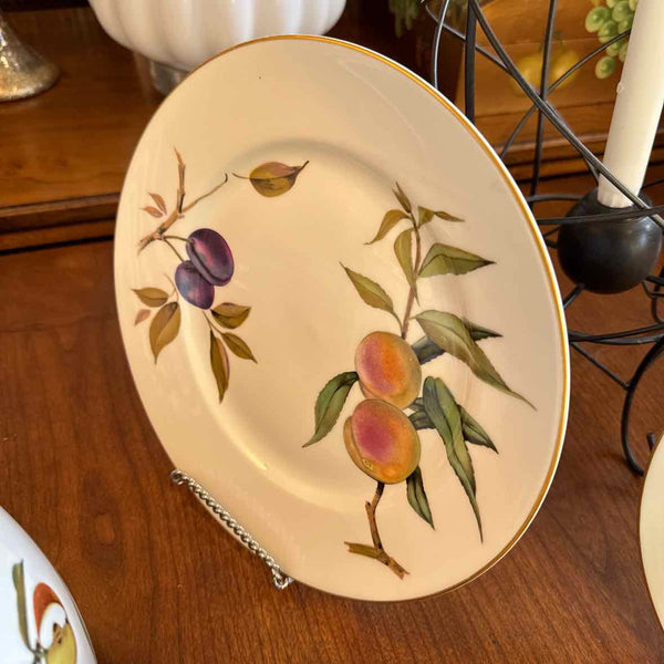 Royal Worcester "Evesham" Set of 2 Dinner Plates