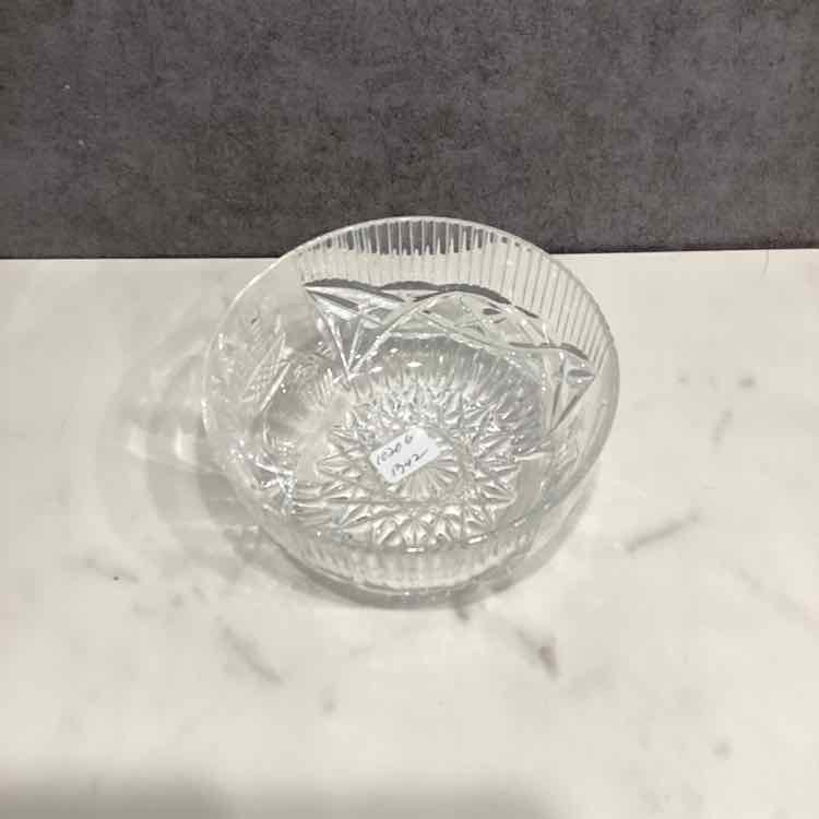 Crystal Round Bowl