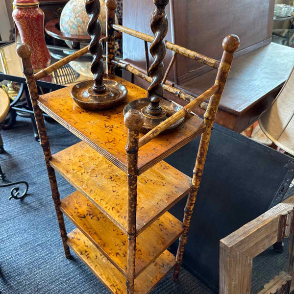Four Tier Bamboo Shelf Stand