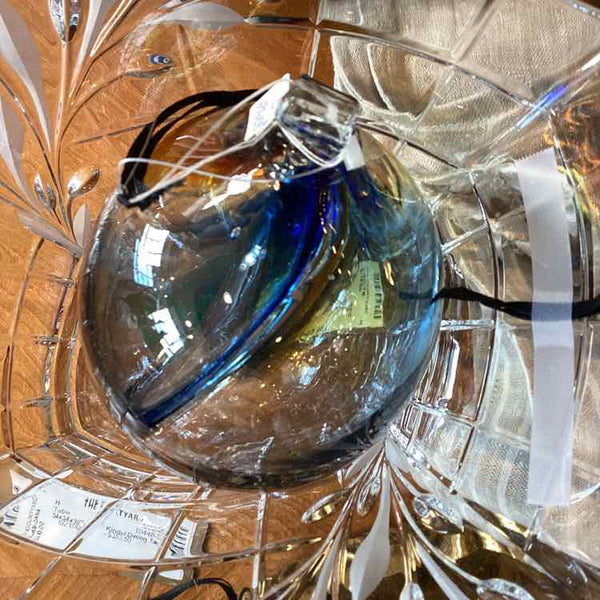 Egg Shape Art Glass Orb