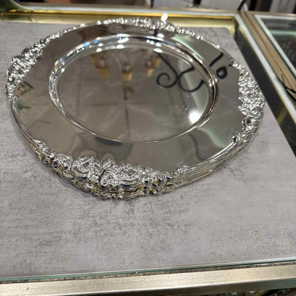 4 Davco Silver Chargers