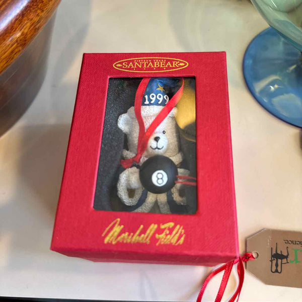 1999 Marshall Field Teddy Bear Ornament