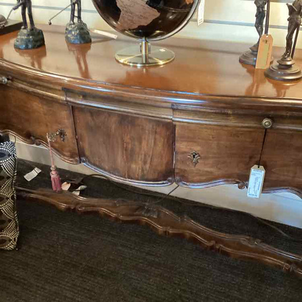 Antique Console with 2 Doors & 2 Drawers