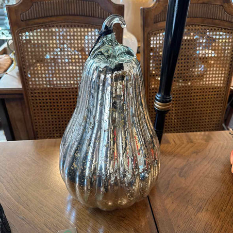 Mercury Glass Pumpkin
