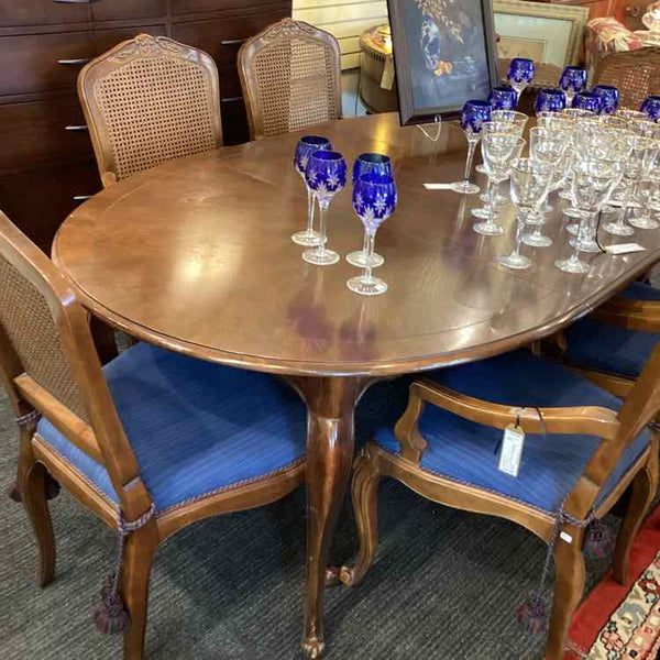 Dining Table with Six Chairs