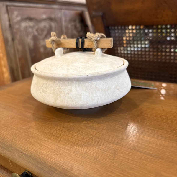 "As Is" Anthropologie Stone Covered Dish