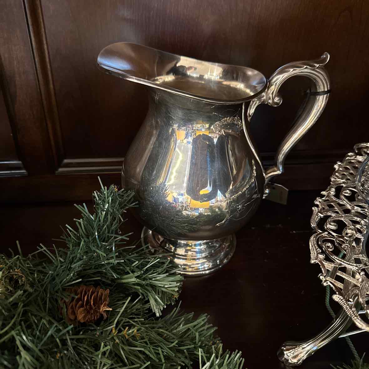 Silverplate Pitcher