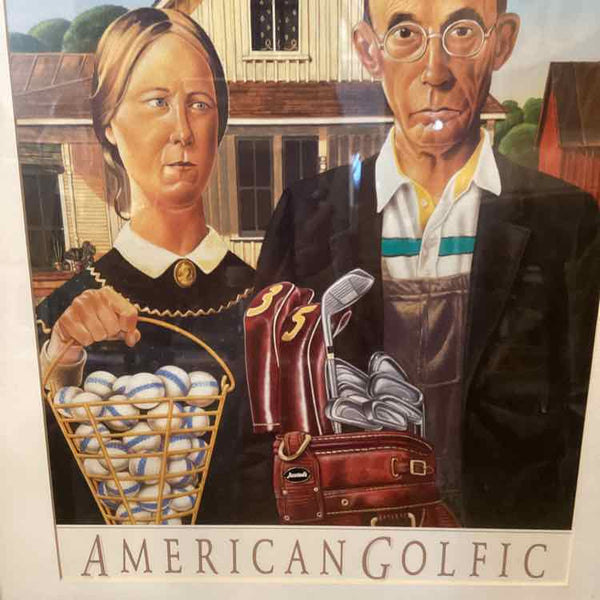 Print "American Golfic"