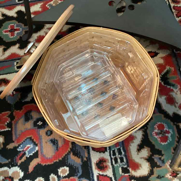Longaberger Octagonal Dealers Choice Basket