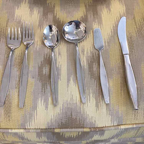 MidCentury Flatware  54 pc (Service for 8)